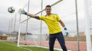 Chichizola posa para MARCA en la Ciudad Deportiva de la UD Las Palmas