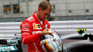 Vettel, tras la calificacin del sbado en el Gran Premio de Japn
