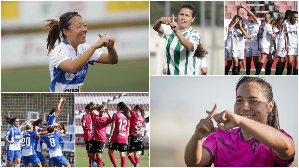 La Liga Iberdrola tie la jornada de rosa con goles contra el cncer de mama