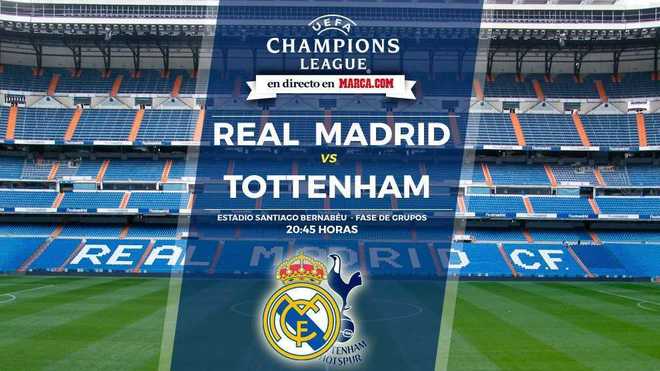 Real Madrid - Tottenham - El liderazgo del grupo en juego