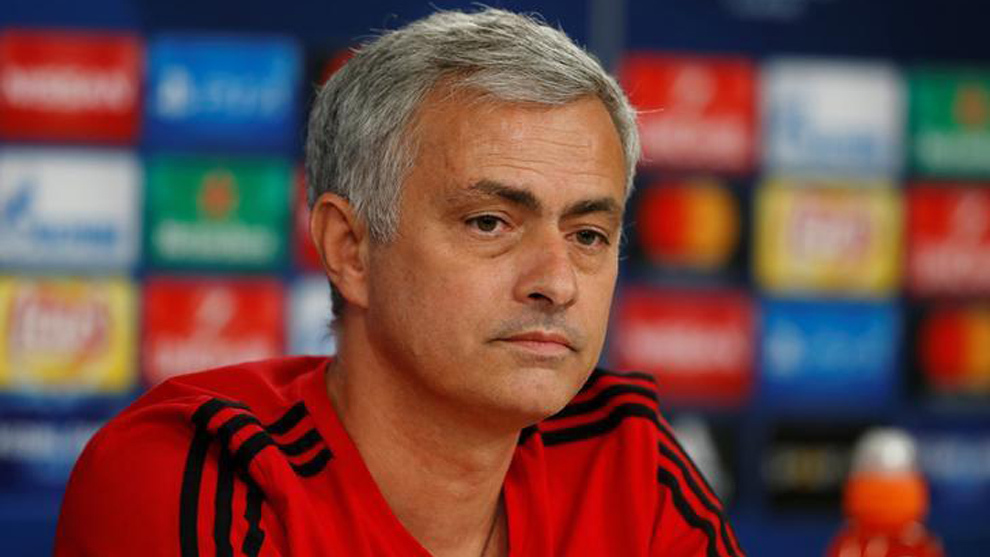 Mourinho (54), durante una conferencia de prensa