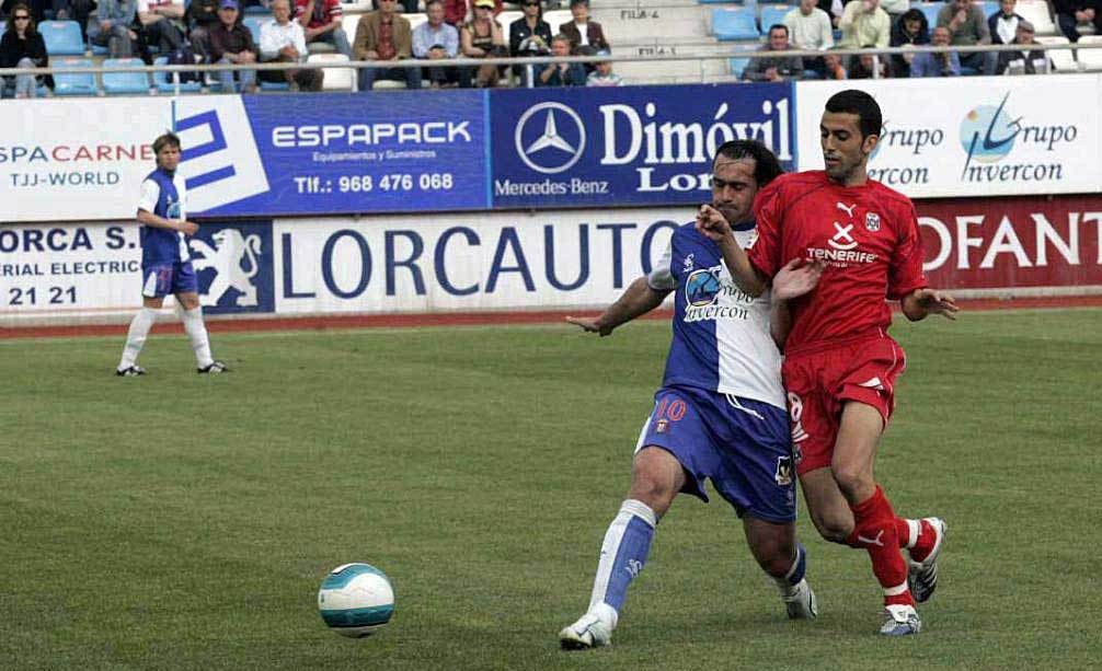 El Tenerife s se midi en 2007 al Lorca Deportiva Club de Ftbol