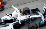 Lewis Hamilton, tras ganar el GP de Japn en Suzuka