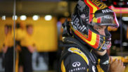 Carlos Sainz, con Renault en Austin