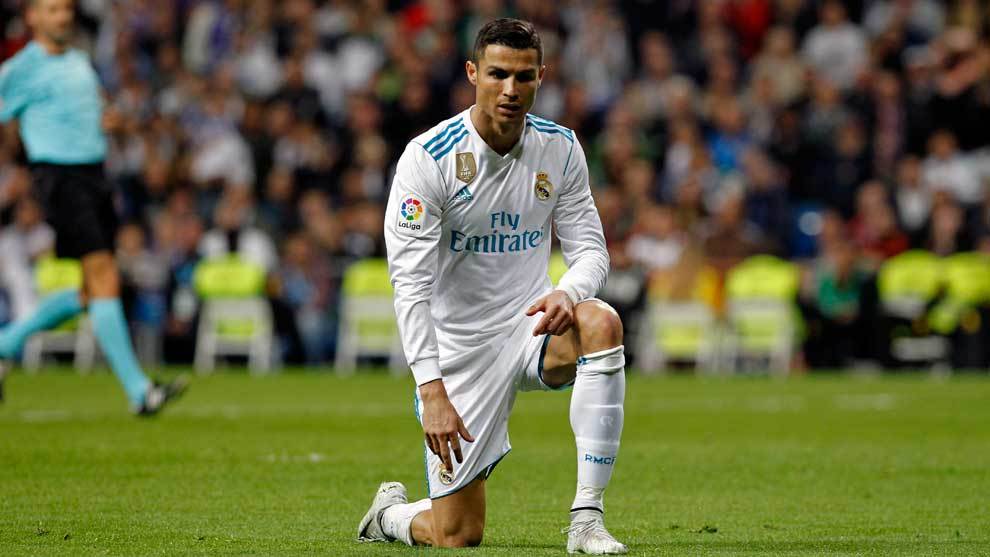 Cristiano Ronaldo durante su partido contra el Eibar