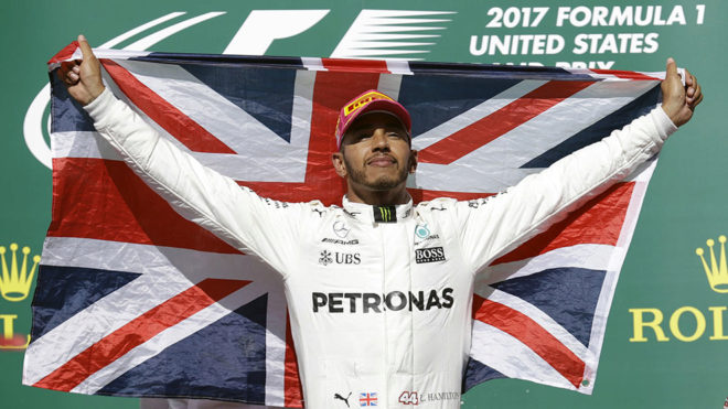 Lewis Hamilton podría consagrarse en México.