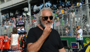 Flavio Briatore, en la parrilla del GP de Italia de esta temporada.l