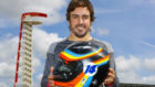 Alonso, en Austin con el diseo del casco que us en la Indy 500 y...