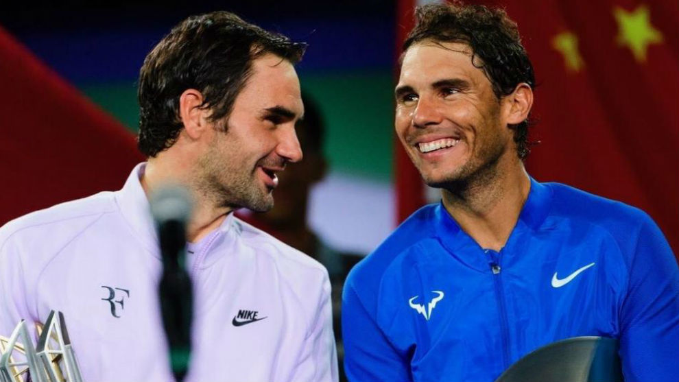 Federer y Nadal,en Shangi