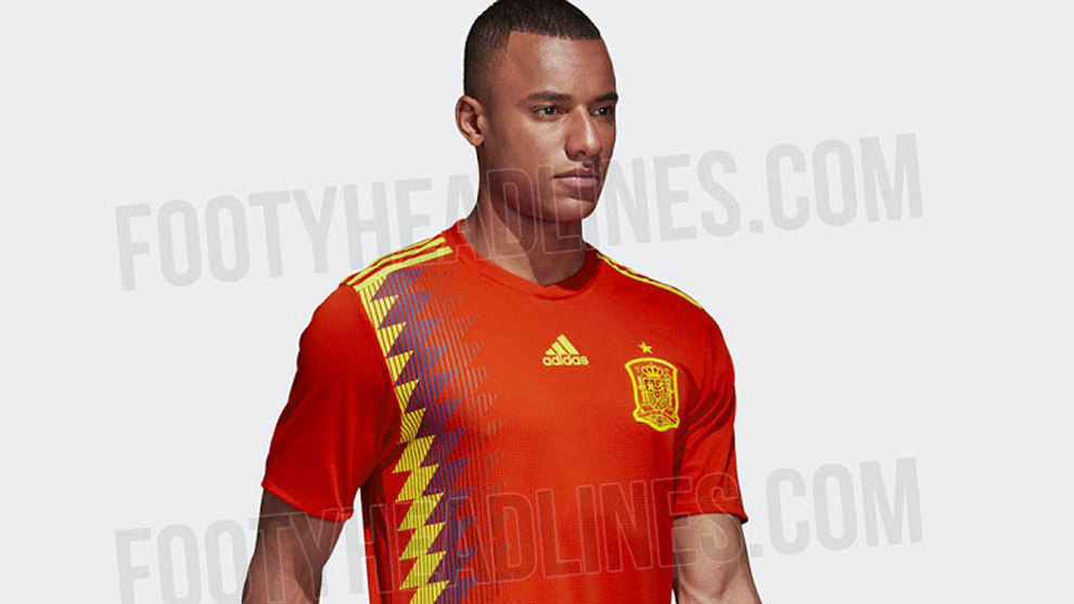 camiseta seleccion española 2018