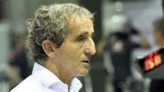Alain Prost, en el GP de Singapur
