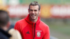 Gareth Bale, durante la ltima concentracin de la seleccin de...