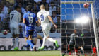 Imagen del ltimo gol de Benzema y de Cristiano en el Santiago...