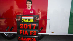 Charles Leclerc, campen de la F2 en 2017