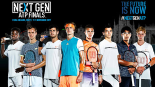 Cartel anunciador de las Next Gen ATP Finals
