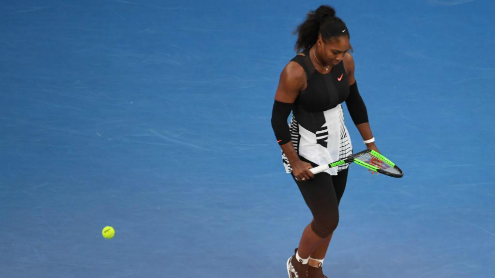 Serena Williams, en el Open de Australia