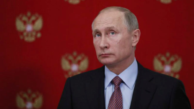 Putin durante una rueda de prensa el pasado mes de octubre.