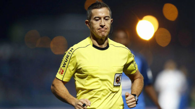 Iglesias Villanueva durante un partido de Copa.
