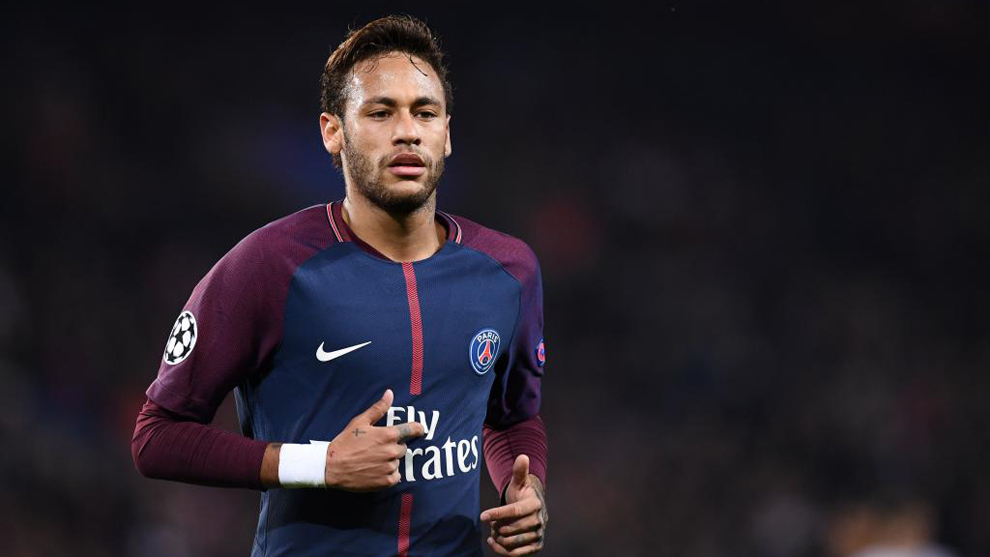 Neymar, durante un partido del Paris Saint-Germain