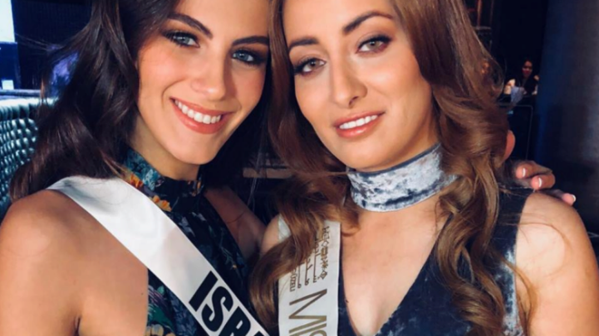 Miss Israel y Miss Irak