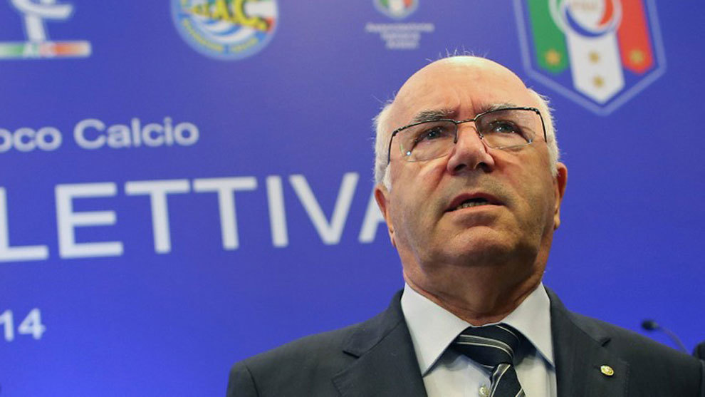 Carlo Tavecchio, expresidente de la Federacin de Ftbol italiana
