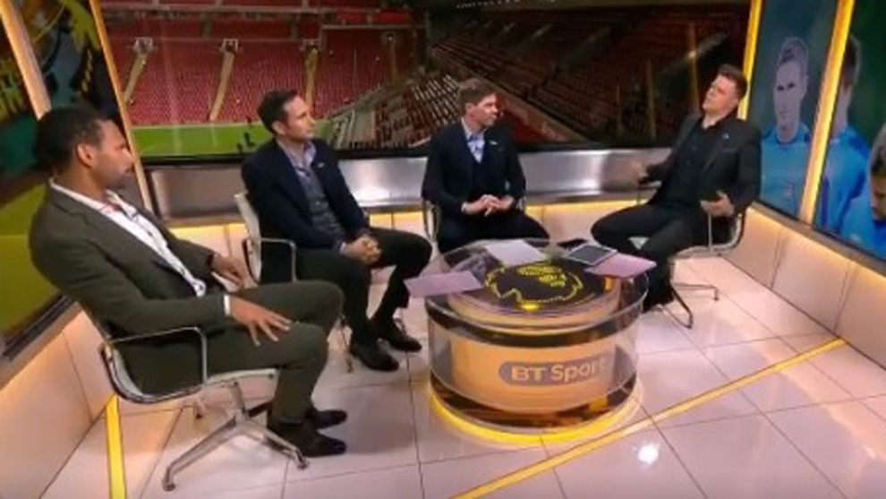 Ferdinand, Lampard y Gerrard, en BT Sports