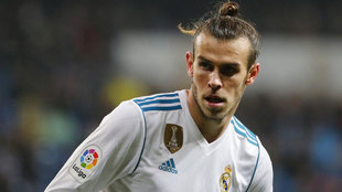 Bale, durante un partido de la presente temporada.