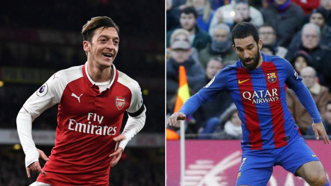 Barcelona: Arda Turan to be offered in Ozil swap deal ...