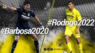 Mariano Barbosa y Rodrigo Hernndez renuevan con el Villarreal.