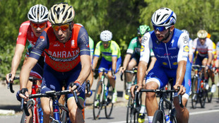 Nibali y Gaviria Ilario Biondi/Roberto Bettini - Prensa Vuelta a San...