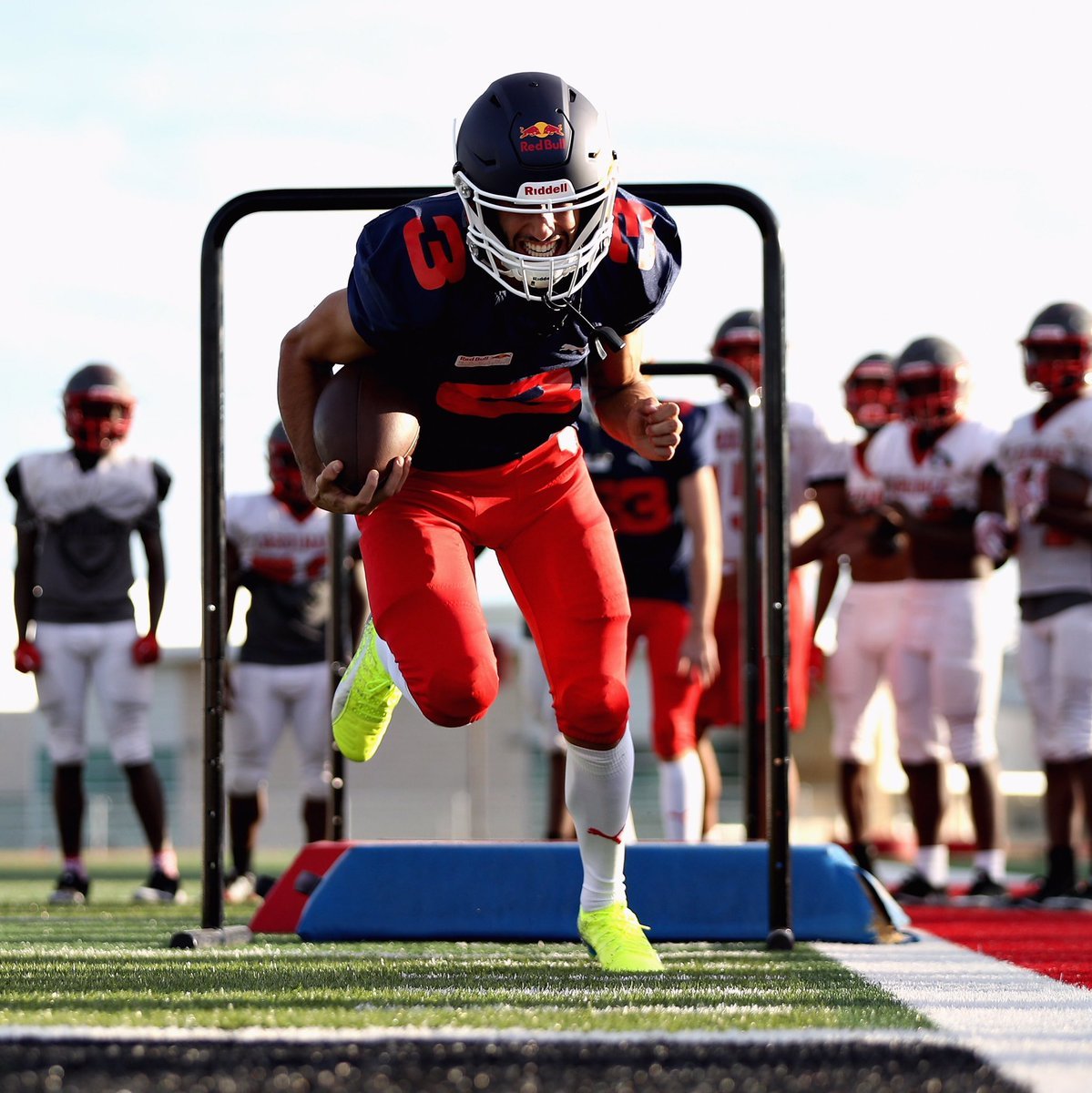 Touchdown Red A por el 'touchdown'. | MARCA.com