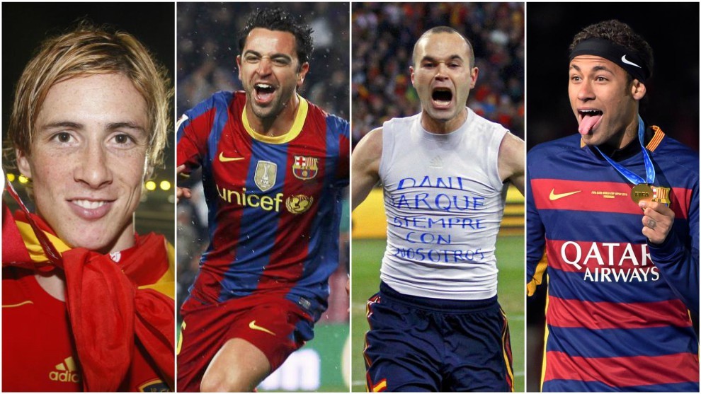 Torres, Xavi, Iniesta y Neymar, algunos de los finalistas al Baln de...