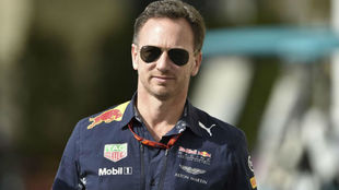 Christian Horner, director de equipo de Red Bull, en Abu Dabi