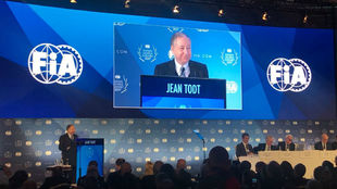 Jean Todt, en la Asamblea General de la FIA