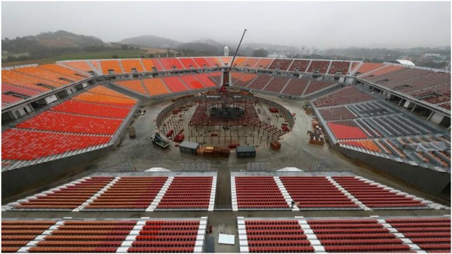 El estadio Olmpico de PyeongChang.