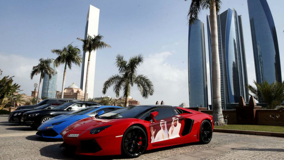 La coleccin de coches de Mansour Bin Zayed es impresionante
