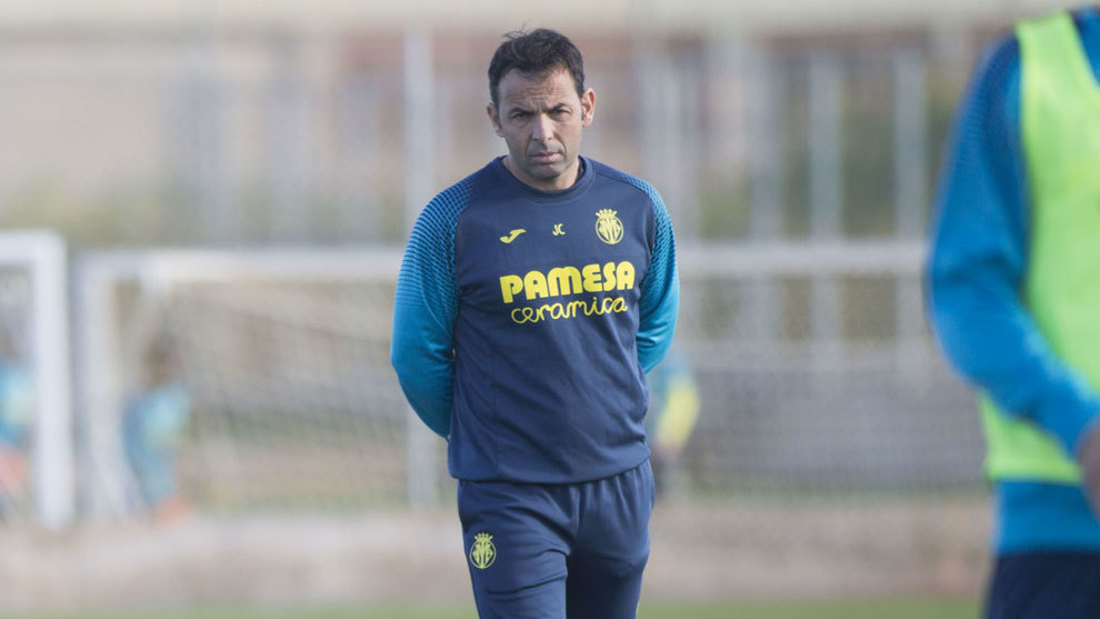 Javier Calleja, entrenador del Villarreal.