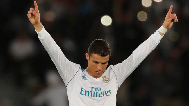 Cristiano Ronaldo, en la final del Mundial de Clubes