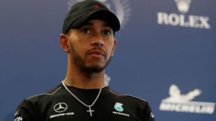 Lewis Hamilton, en la fiesta de fin de ao de la FIA en Pars