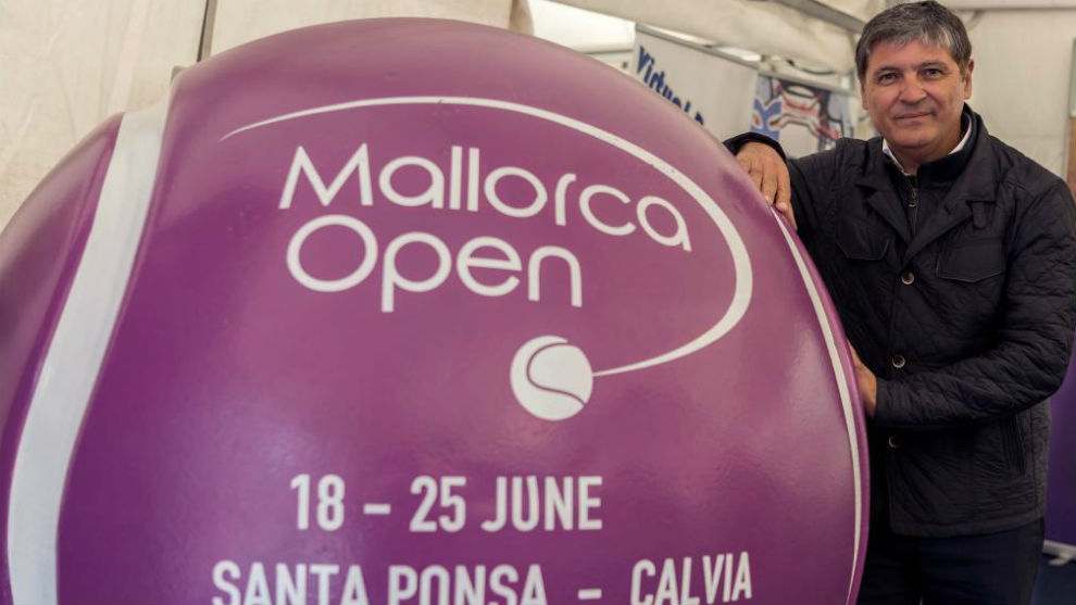 Toni Nadal, en la presentacin del Mallorca Open