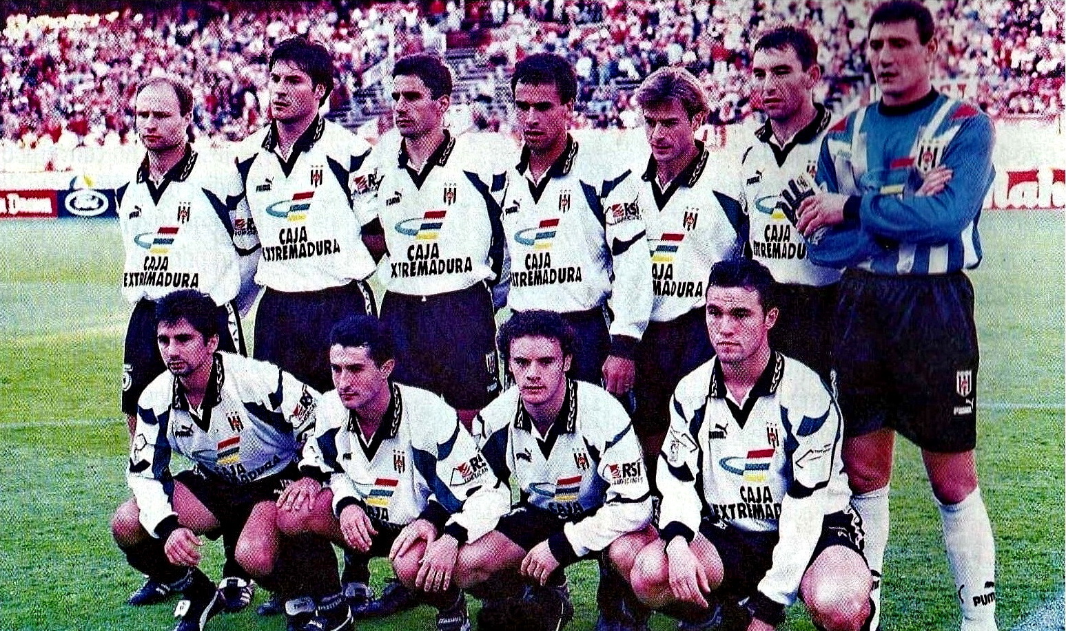 Once inicial durante uno de los partidos de la 1995-96