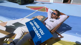 Alonso, en el GP de Hungra justo antes de las vacaciones