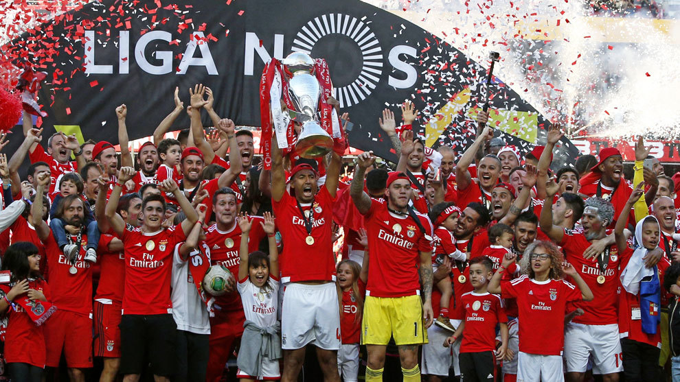 Benfica, campen de la Liga en el ao 2016.