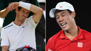 Andy Murray y Kei Nishikori