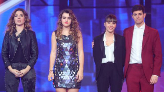 Miriam, Amaia, Aitana y Alfred, los cuatro finalistas