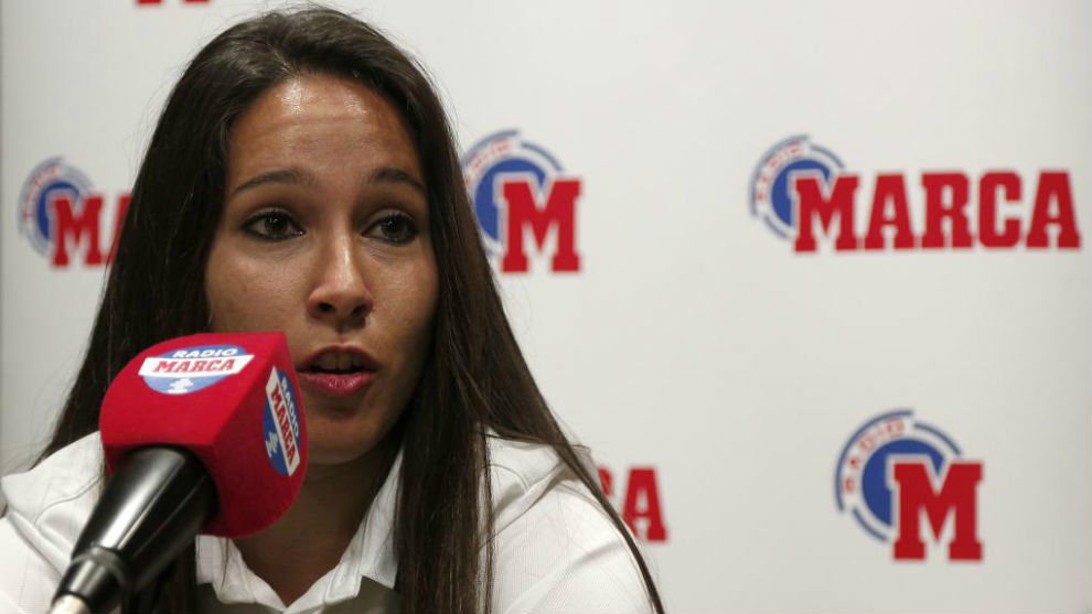 Mari Paz Vilas durante una entrevista en RadioMARCA.