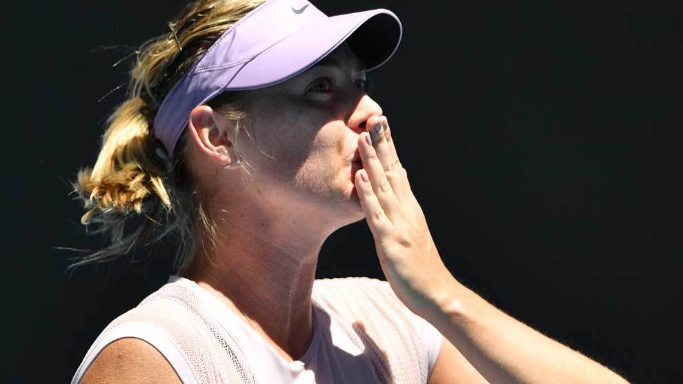 Maria Sharapova (30 aos), una de las grandes sensaciones del Open de...