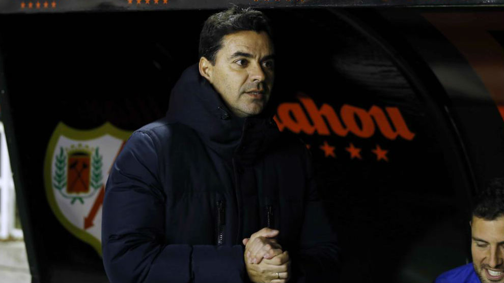 Mchel, durante el partido de la pasada jornada contra el Oviedo.