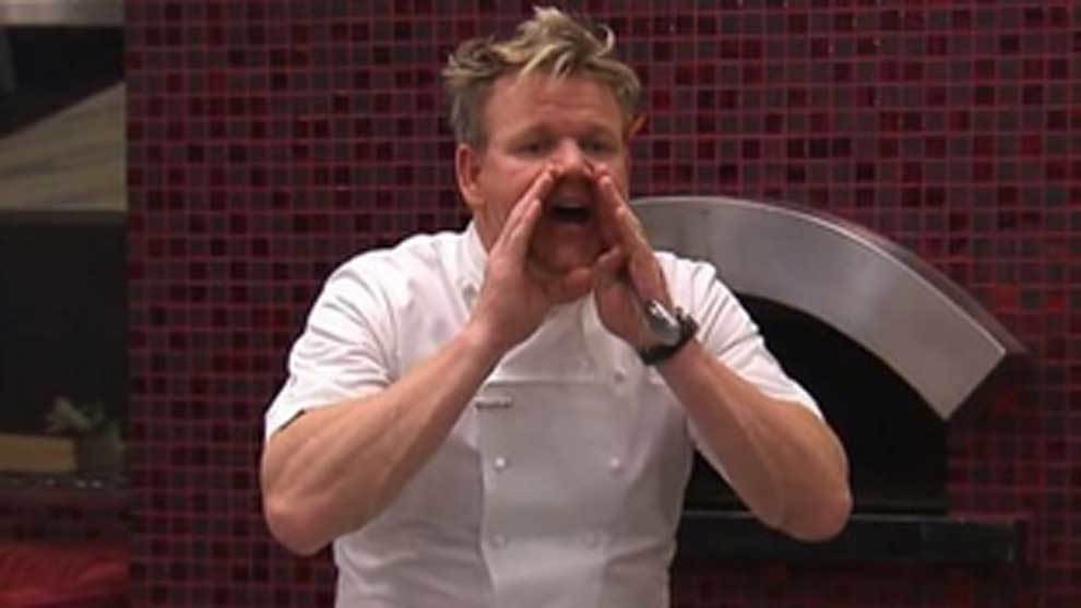 El chef Gordon Ramsay, el popular cocinero de Pesadilla en la...