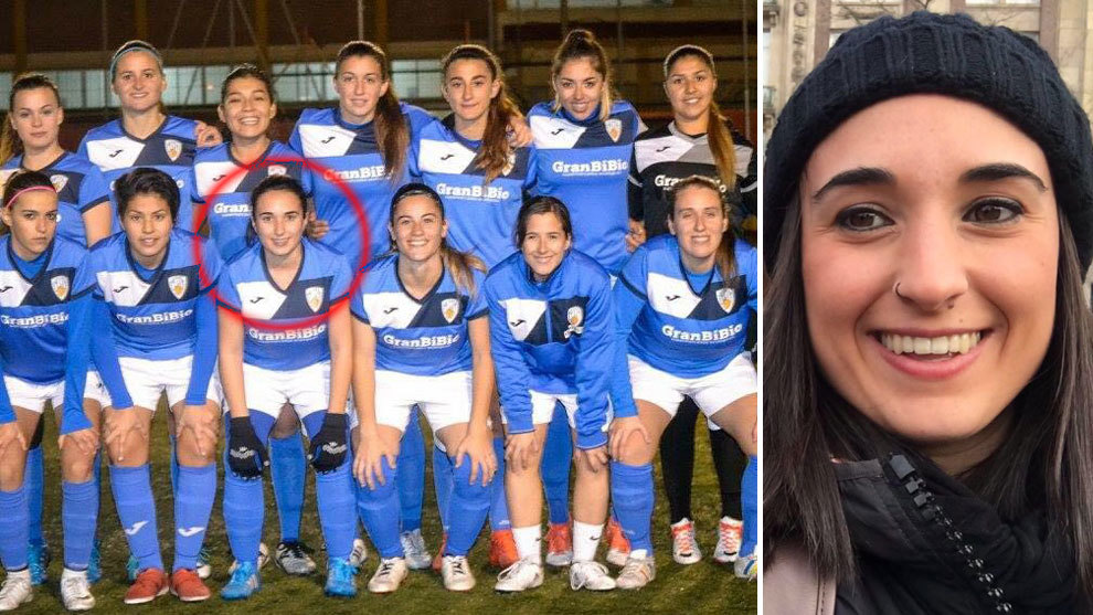 Sandra Caro, jugadora del Alhama CF Femenino.